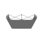STAND PARAPLUIE 3x2 PVC DROIT – Image 2