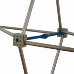 STAND PARAPLUIE TEXTILE 3x3 DROIT – Image 2