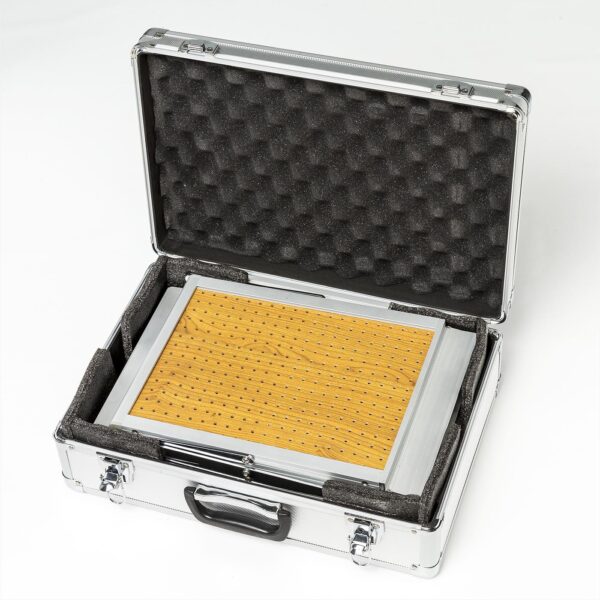 PORTE BROCHURE A4 BOIS/METAL – Image 2