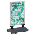 STOP TROTTOIR OUTDOOR PREMIUM FORMAT A0